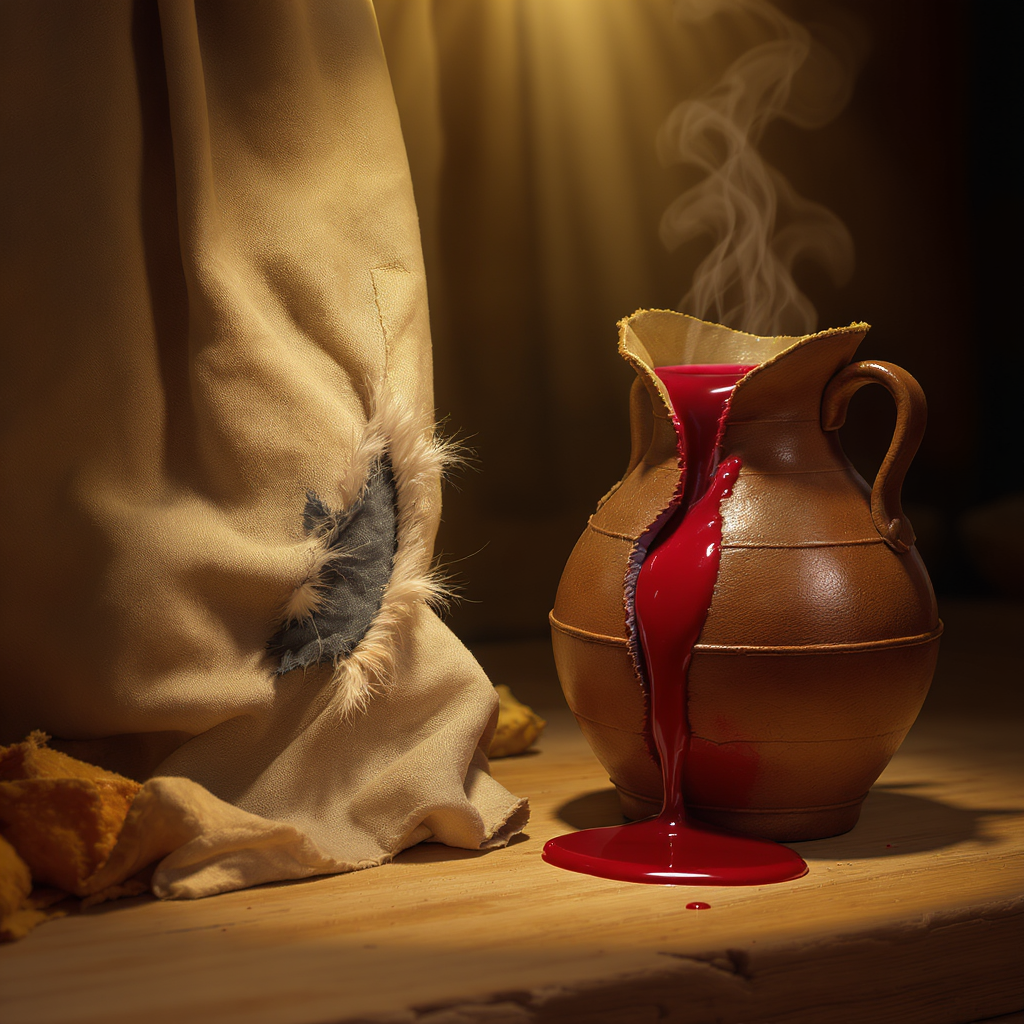 O remendo de pano novo em roupa velha e o vinho novo em odres velhos